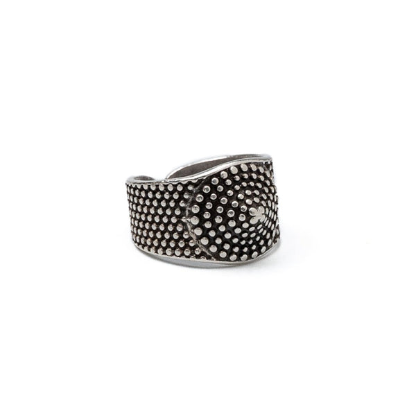 Ethnic cone and dots ring (R-2100)